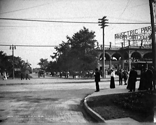Electric Park - Street Corner Of Park